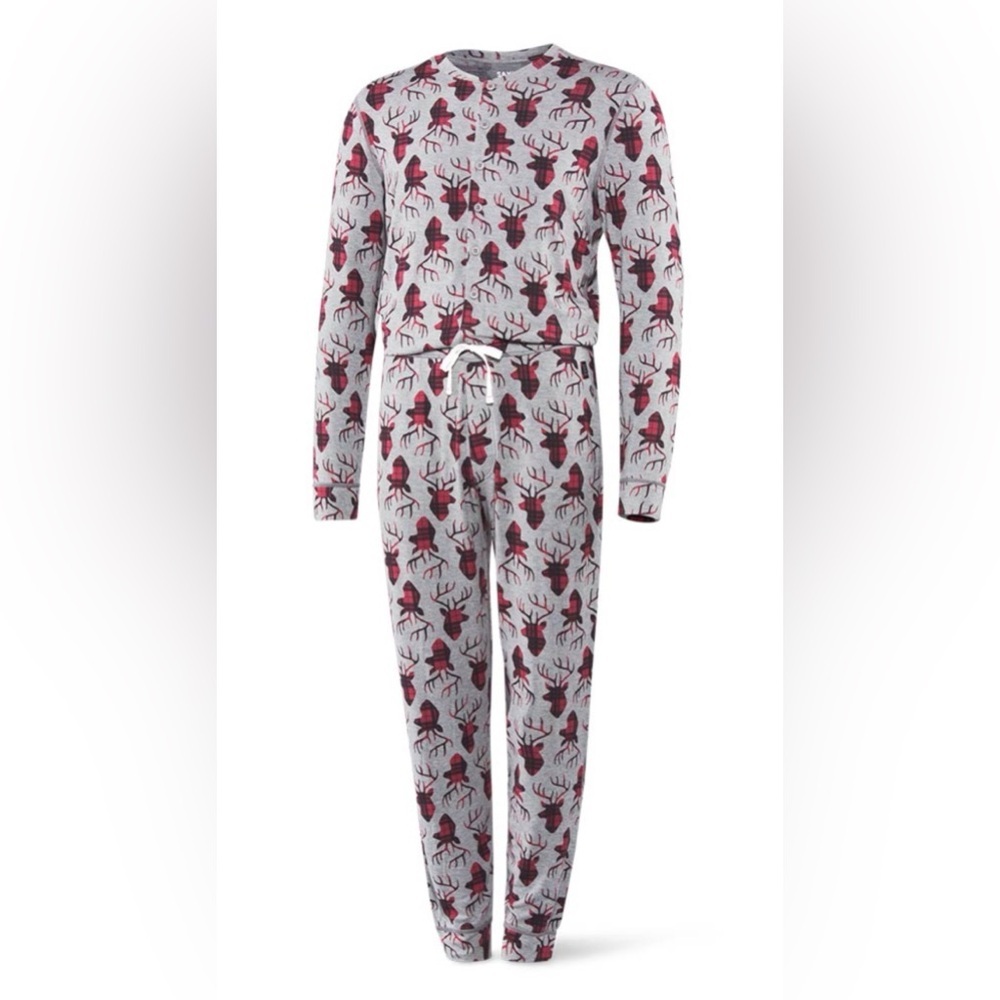 SAXX Nightcrawler onesie -Grey buck plaid